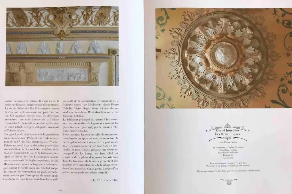 Belle Époque Palace Suites: Seaside Elegance in Menton 0*,